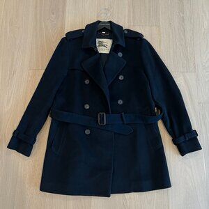 Burberry Men's Double Breasted Cashmere/Wool Trench Coat 🧥 men’s size 50